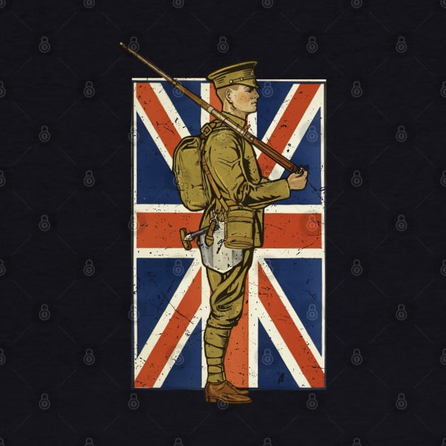 Vintage British Soldier by Distant War